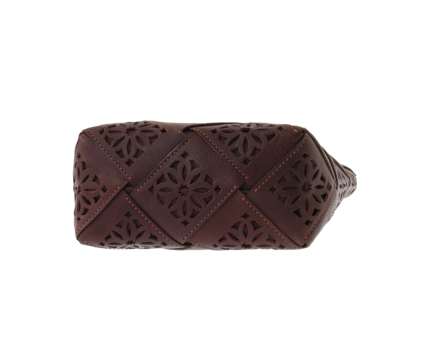サスティナブルカットワーク トートバッグ（中） 詳細画像 ノウチャ 5