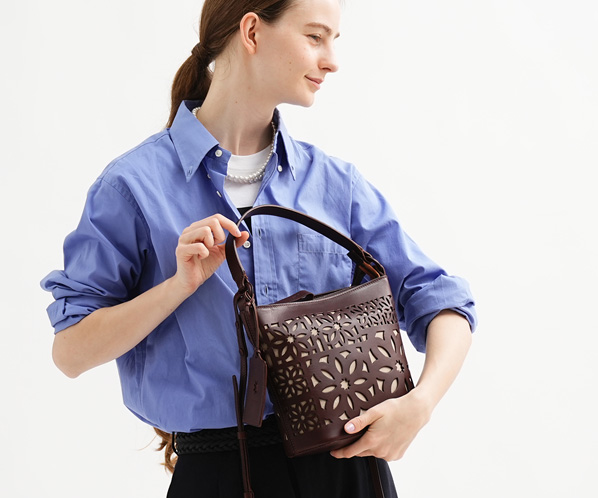 【WEB限定復刻】マルチカットワーク 2wayショルダーバッグ 詳細画像 ノウチャ 21