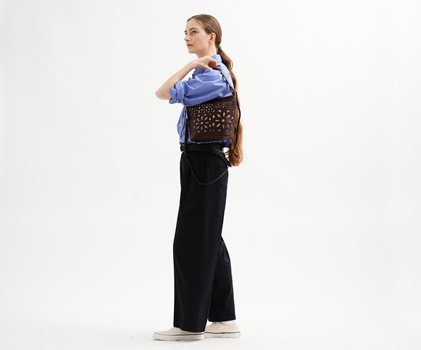 【WEB限定復刻】マルチカットワーク 2wayショルダーバッグ 詳細画像 ノウチャ 22