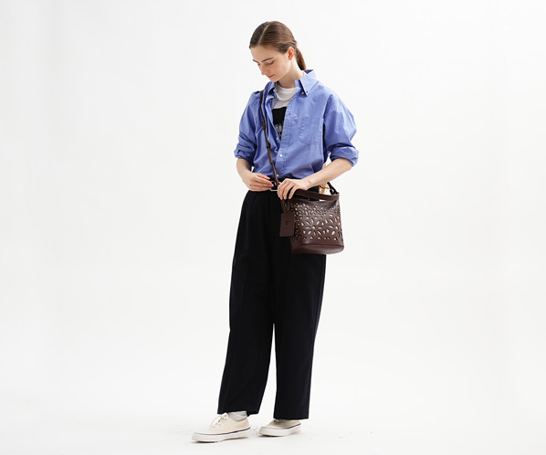【WEB限定復刻】マルチカットワーク 2wayショルダーバッグ 詳細画像 ノウチャ 25