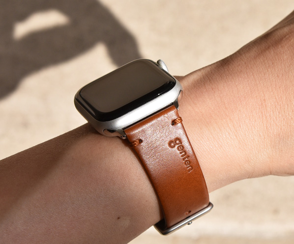 スマートウォッチ レザーバンドL（Apple Watch対応） 45mmサイズ 詳細画像 チャ 20