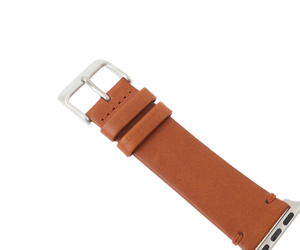 スマートウォッチ レザーバンドL（Apple Watch対応） 45mmサイズ 詳細画像 チャ 3