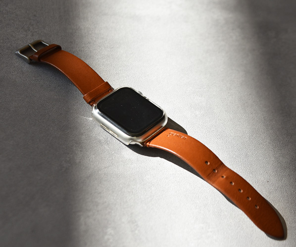 スマートウォッチ レザーバンドS（Apple Watch対応） 41mmサイズ 詳細画像 クロ 24