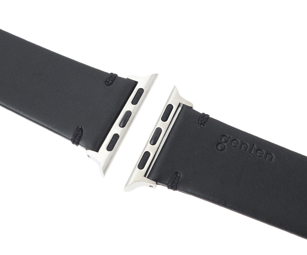 スマートウォッチ レザーバンドS（Apple Watch対応） 41mmサイズ 詳細画像 クロ 4