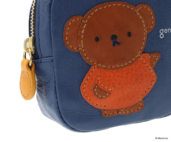 【WEB限定】miffy collection ポーチ「ボリス」 詳細画像 ブルー 6