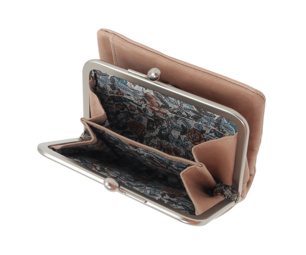 アンティーコ&times;LIBERTY 口金二つ折り財布 詳細画像 グレージュ 9