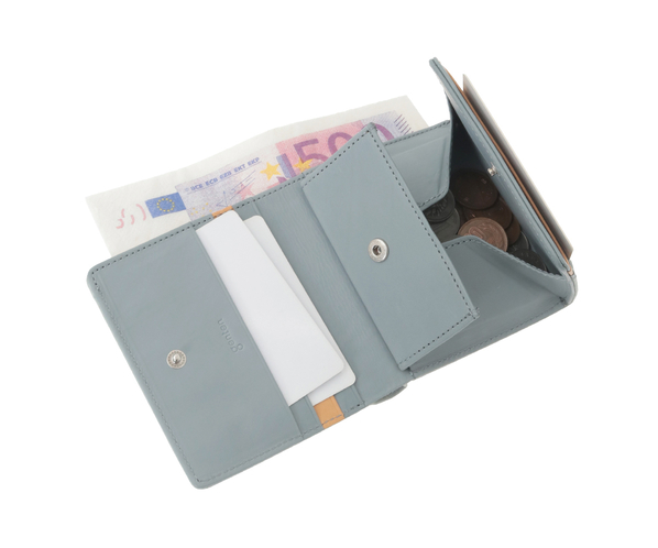 【新色】ピア 二つ折りBOX財布 詳細画像 ペールブルー 10