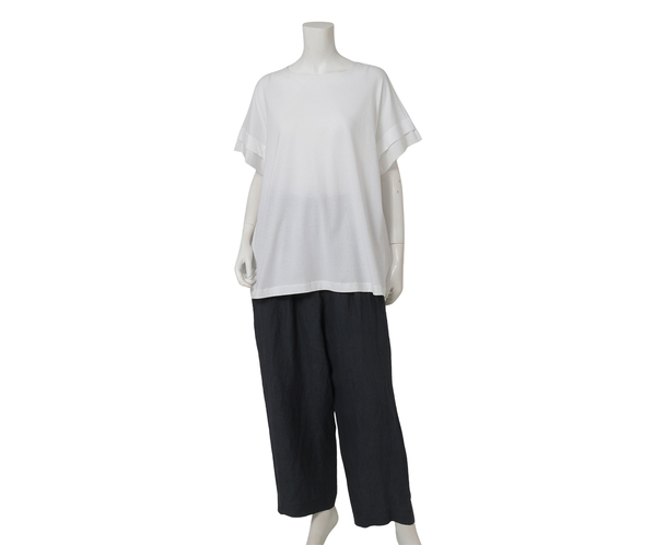 TEXミックスチュニックカットソー 詳細画像 シロ 10